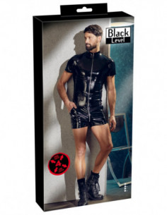 Vinyl Playsuit for Him XL