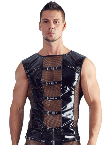 Vinyl Men's Shirt L