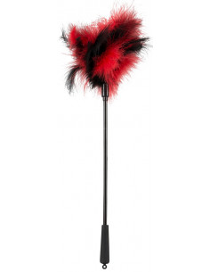Feather Tickler red/black