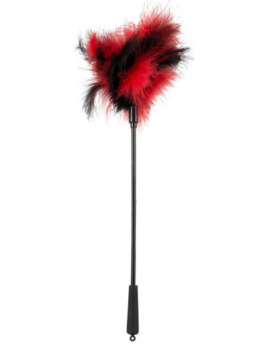 Feather Tickler red/black