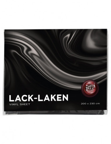 Lacquer sheets black