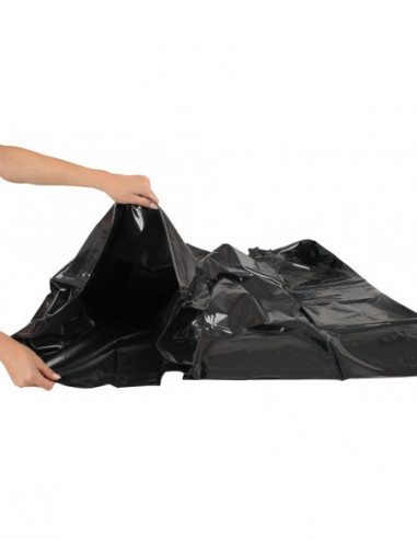 Vinyl Duvet Cover black