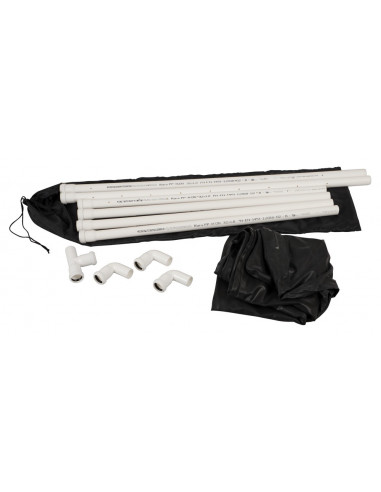 Latex Vacuum Bed Black