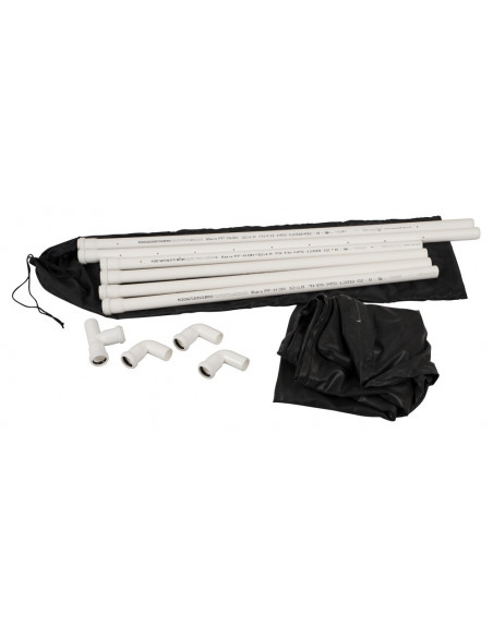 Latex Vacuum Bed Black