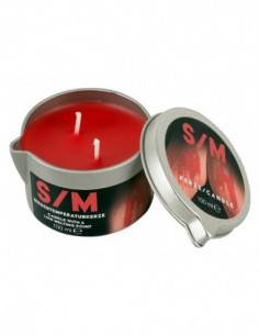 S/M Candle in a Tin red 100 g 2