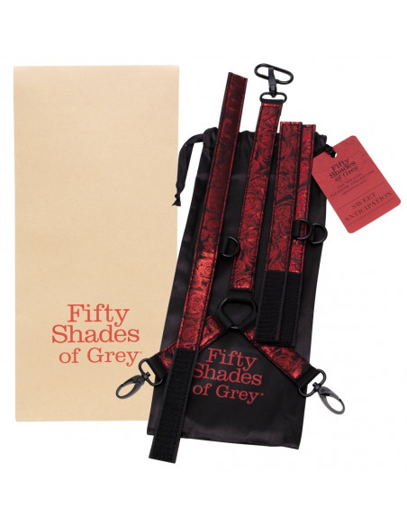 FSOG Sweet Anticipation Collar - Fifty Shades of Grey - rosso (cod. 247)