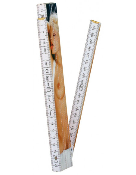 Folding Ruler Girl 2m