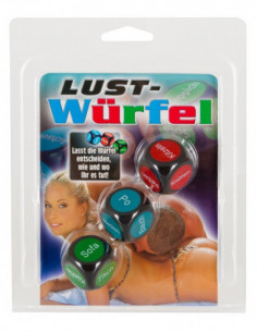 3 pleasure dice German,