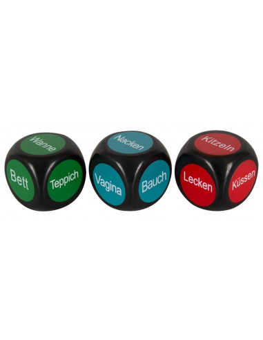 3 pleasure dice German,