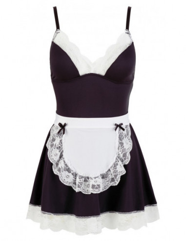 Maid's Dress XL - Cottelli COSTUMES - Nero (cod. 404)