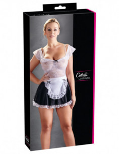 Maid's Dress S - Cottelli COSTUMES - Bianco