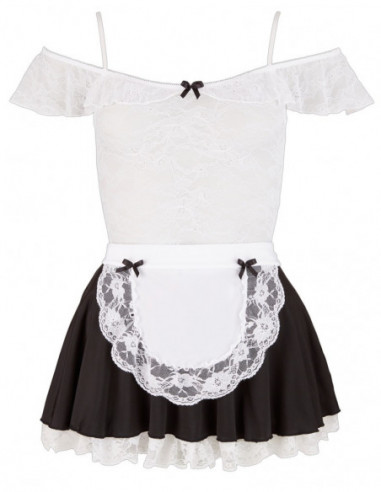 Maid's Dress S - Cottelli COSTUMES - Bianco