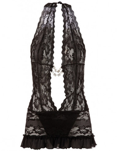 Lace Dress black L