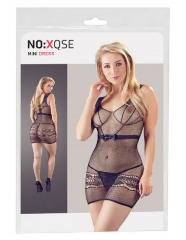 Net Mini Dress S-L - NO:XQSE