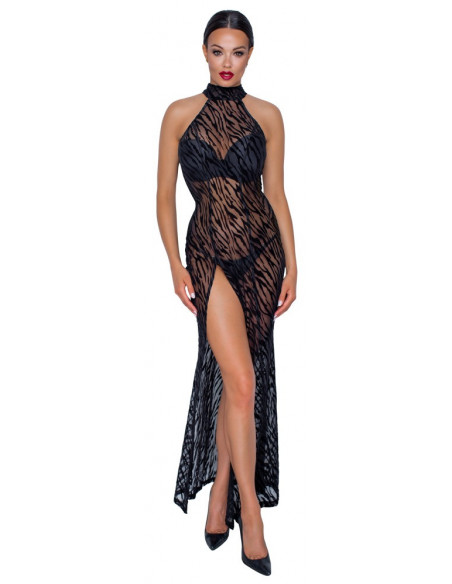 Dress long S - Noir - Nero (cod. 227)