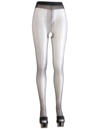 Crotchless Tights black 4 - Cottelli LEGWEAR - Nero (cod. 187)