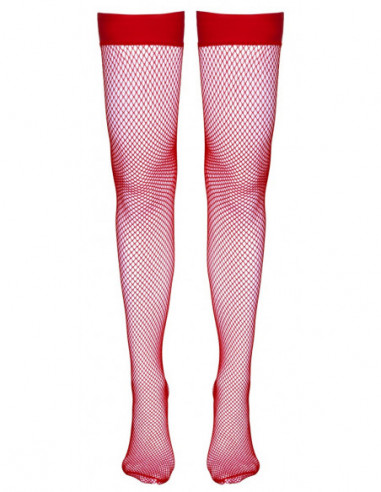 Hold-up Stockings red S