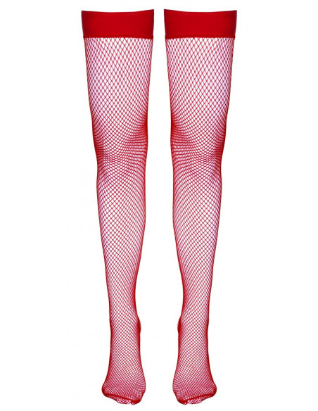 Hold-up Stockings red S