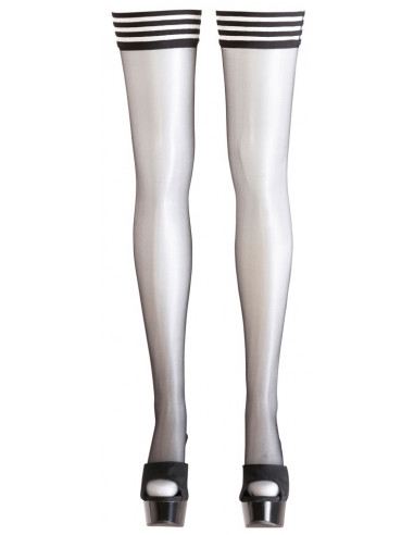 Hold-up Stockings black 1 - Cottelli LEGWEAR - Nero (cod. 272)