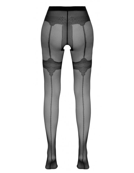 Crotchless Tights 4 - Cottelli LEGWEAR - Nero (cod. 174)