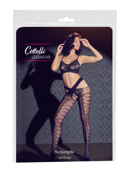 Stockings Criss-Cross S-L