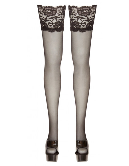 Hold-up Stockings 3 - Cottelli LEGWEAR - Nero (cod. 264)