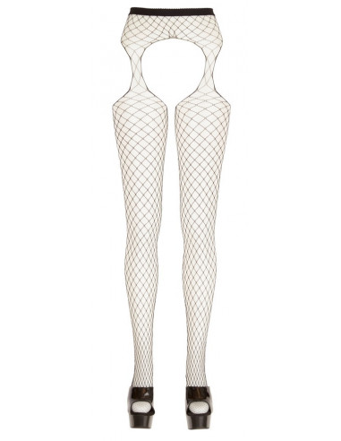 Sex Tights S-L - Cottelli LEGWEAR - Nero - Collant sexy