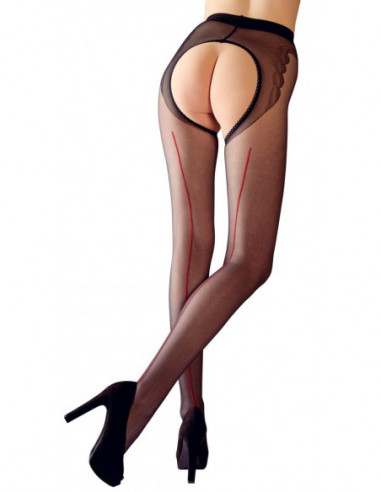 Crotchless Tights 5 - Cottelli LEGWEAR - Nero (cod. 181)