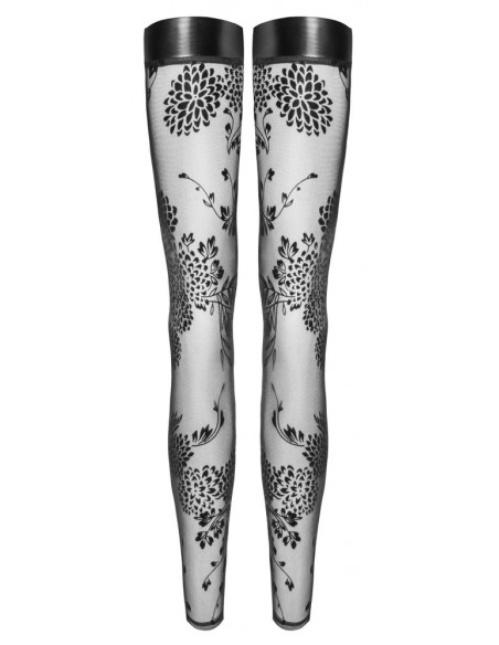 Thigh-high Stockings - Noir - Nero (cod. 887)