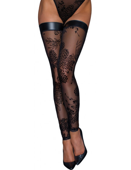Thigh-high Stockings - Noir - Nero (cod. 888)
