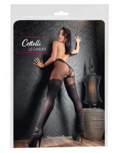 Crotchless Tights 2 - Cottelli LEGWEAR - Nero (cod. 167)
