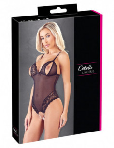 Crotchless Body S - Cottelli LINGERIE - Nero (cod. 153)
