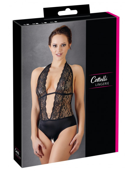 Crotchless Body S - Cottelli LINGERIE - Nero (cod. 152)