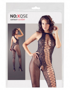 Crotchless Catsuit S-L - NO:XQSE - Nero (cod. 156)
