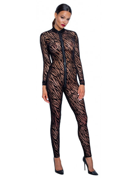Jumpsuit Flock Print S