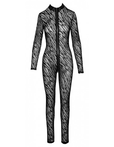 Jumpsuit Flock Print M
