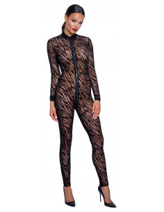 Jumpsuit Flock Print XL