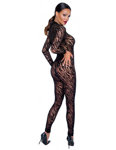 Jumpsuit Flock Print XL
