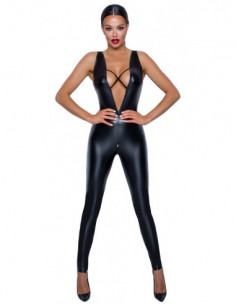 Jumpsuit matte L - Noir