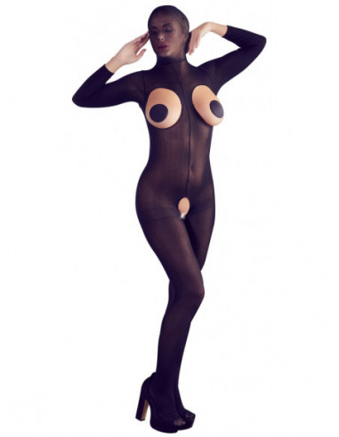Catsuit Mask S-L - NO:XQSE - Nero (cod. 147)