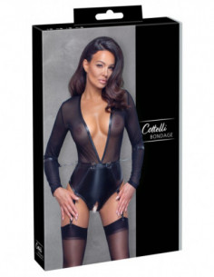 Body black M - Cottelli BONDAGE - Nero (cod. 50)
