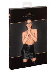 Noir Skirt Buttons M