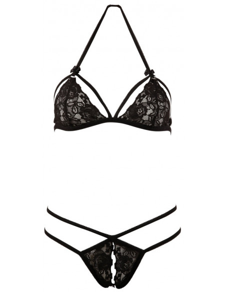 Lace Set black XL - Cottelli LINGERIE