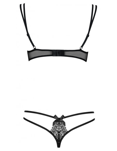 Obsessive Bra Set S/M - Obsessive - Nero (cod. 755)