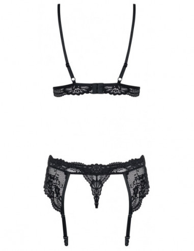 Obsessive Bra Set L/XL - Obsessive - Nero (cod. 754)