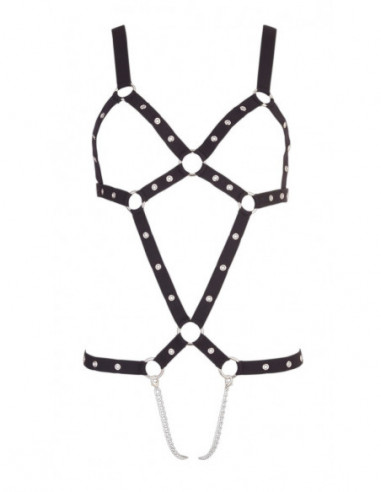 BK Strap Body S-L - Bad Kitty - Nero (cod. 33)