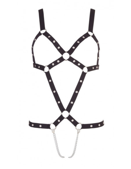 BK Strap Body S-L - Bad Kitty - Nero (cod. 33)