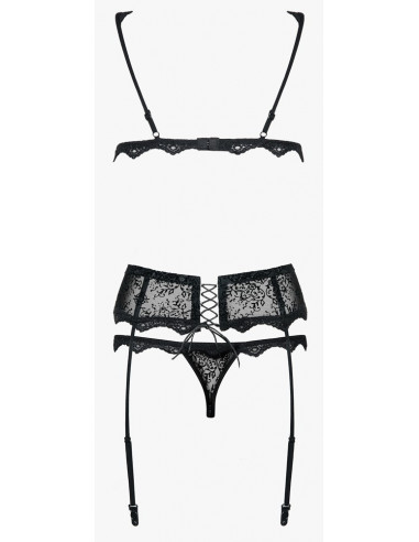 Obsessive Bra Set S/M - Obsessive - Nero (cod. 764)