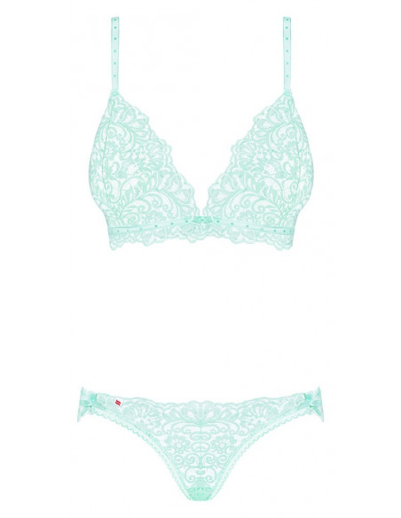 Obsessive Bra Set S/M - Obsessive - turchese