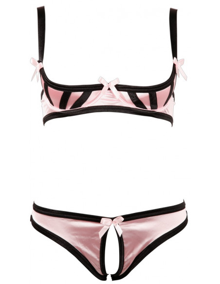 Shelf Bra Set 75B/S - Cottelli LINGERIE - rosa